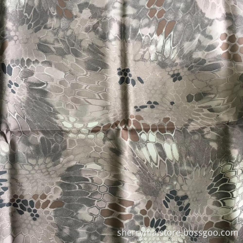Polyester camouflage printing oxford fabric for shirt